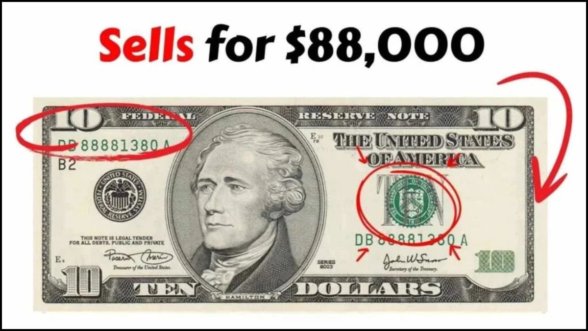 This $10 Bill Printed